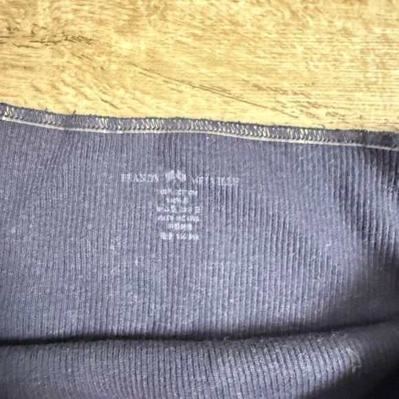 Brandy Melville Navy Long Sleeve Top - Picture 2 of 3